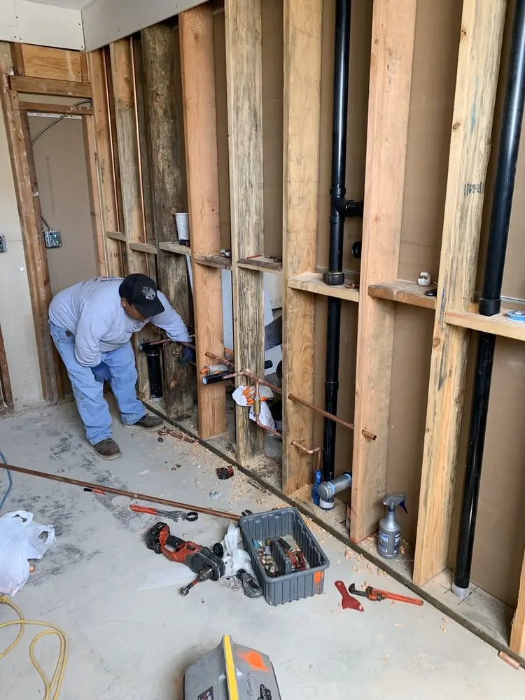 Commercial rough-in plumbing for Water Heater Replacement in Drakes Landing